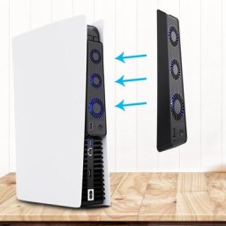 Ventilateur de refroidissement vertical pour console PS 5 support de ventilateur silencieux avec