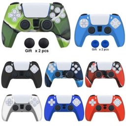 Étui en caoutchouc souple pour manette PS5 housse en silicone pour Sony Playstation 5 étui de