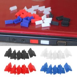 41QA – prise anti-poussière USB 5 pièces couvercle de Port de chargeur Interface Jack femelle