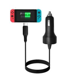 Chargeur de voiture USB type-c 5V/2.4A 1.5M adaptateur de charge rapide pour Console Nintendo