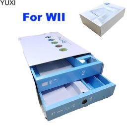YUghts-Boîte d'emballage pour console de jeu Wii freins pour WII protection nouvel emballage 1