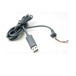 Câble de contrôleur de jeu filaire pour Xbox 360 câble de chargeur USB câble d'alimentation