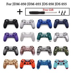 Coque supérieure en plastique dur avant arrière pour Sony PS4 JDM-050 PS4 Pro contrôleur JDM-055 JDS