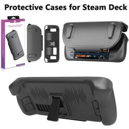 Étuis pour Console de jeu Steam Deck boîtier de protection antichoc anti-rayures avec support et
