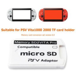 Adaptateur de carte mémoire PSVSD SD2VITA Version 6.0 support de carte léger pour système PS Vita