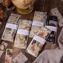 Stockholm amm-Autocollants adhésifs vintage 45 pièces/paquet fournitures scolaires