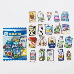 Kawaii – autocollants décoratifs pour journal intime 40 pièces/paquet décorations pour Album