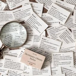Bloc-notes de mots de niche notes de mots apprentissage du vocabulaire GRODictionary 100