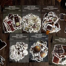Shanbu – autocollant de Collection Antique paquet de lampes papier Washi décoratif pour Journal