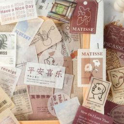 MOHAMM – Autocollants de la série ""Beautiful Has Come"" décoration pour papier Scrapbooking