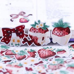 Autocollants Kawaii Milk Coussins Harvey décoration de style Ins mignon résistant à l'eau compte