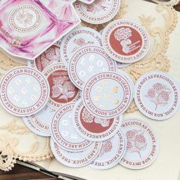 Autocollants fleurs plantes 20 pièces/paquet Scrapbooking décoratifs pour compte à main papeterie