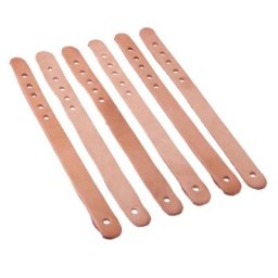 Rail de Table de poche en cuir outil de salle de ceinture en cuir 6 pièces