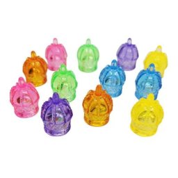 Pièces de jeu de société en forme de couronne transparente en acrylique accessoires de jeu