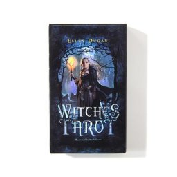 Jeu de tarot Sorcière Complet en Anglais 78 cartes avec Indicateur du Futur Destin Cadeau de