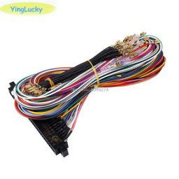 Câbles pour borne d'arcade Jamma SFP boutons Sanwa 2.8/4.8mm 5P 28 broches 5 6 actions