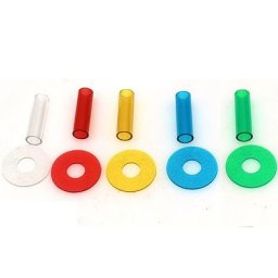 35mm 41mm Coyp SANWA 8YT Clear SHAFT COVER JLF-CD anti-poussière pour lumière LED Arcade Joystick