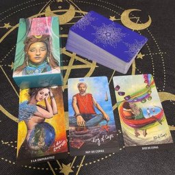 Cartes de tarot en espagnol pour débutants jeu de société Straftravelling Predictions avec guide