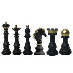 2022 New International Chess Figurines Retro Home Decor Simple Modern Chessmen Ornaments