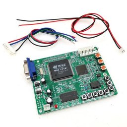 Carte de conversion RVB vers VGA accessoires de convertisseur CRT/CGA vers VGA pièces de machine