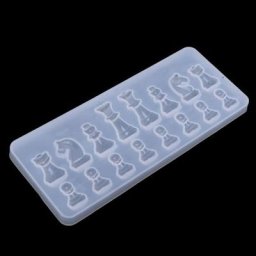 Moule Flexible en Silicone pour échecs moulage en époxy pour la fabrication artisanale et les jeux