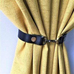 Attache de rideau en cuir pour la décoration intérieure clip de support de dos ULde rideau