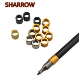 Tiges de flèche pour tir à l'arc VPN 50 pièces protection des encoches 8mm accessoires