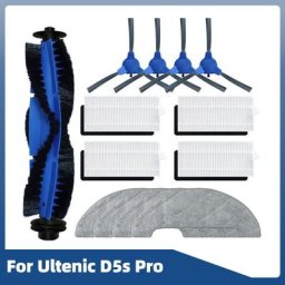 Accessoires de rechange pour aspirateur robot Ultenic D5s Pro brosse principale brosse latérale