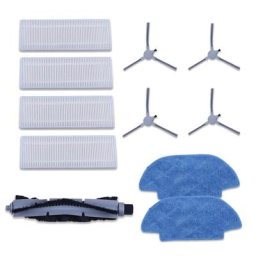 Pièces de rechange pour aspirateur robot Alfawise V10 Max Liectroux ZK901 filtre HEPA rouleau