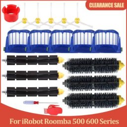 Aspirateur iRobot Roomba 600 600 620 630 650 660 avec poils et batteur Flexible 5 brosses à bras