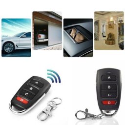 Télécommande universelle sans fil pour porte de Garage ou portail électrique 433mhz télécommande