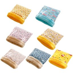 Cage à Hamster et souris 270F sac de couchage en peluche souple pour animaux et accessoires de