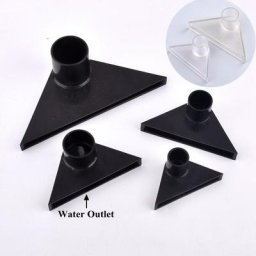 Buse à bec de canard triangulaire pour aquarium sortie d'eau arroseurs universels réglables