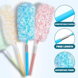 Brosse à poussière extensible en microcarence nettoyeur de poussière à main anti-poussière