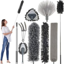Ensemble de plumeau en microcarence plumeau extensible plumeau télescopique plumeaux en chenille
