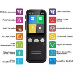 Traducteur de photos et voix instantanée Portable T16 voyage traduction en temps réel stylo