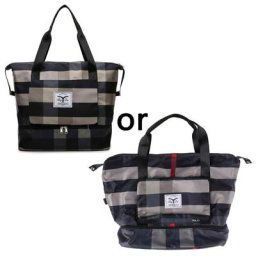 Sac de sport pliable avec compartiment à chaussures sacs de voyage initiés grande capacité