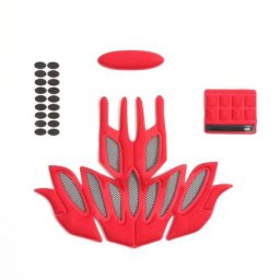 Analyste de coussinets en mousse pour casque filet de rembourrage intérieur éponge scellée