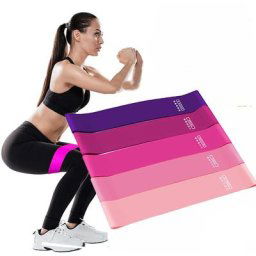 5 pièces bandes de résistance gymnastique musculation équipement de Fitness extenseur Yoga bande en