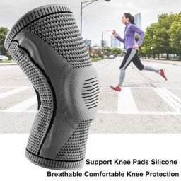 Genouillère respirante pour hommes et femmes attelle coordonnante manchon de compression idéal