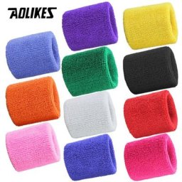 AOLIKES-Attelle de poignet avec support rond pour le tennis bandeau anti-transpiration pour la