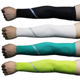 Manchons de cyclisme réfléchissants pour hommes et femmes manchettes d'été Protection contre les