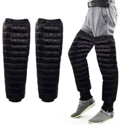 Leggings de scooter imperméables pour adultes genouillères épaisses et confortables plus chaudes