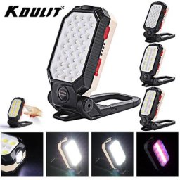 KDULIT – lampe de travail magnétique LED portable lampe suspendue avec affichage de puissance