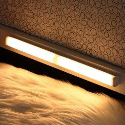 Lampe LED avec capteur de mouvement intelligent variateur sans fil rechargeable par USB idéal