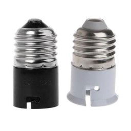 Adaptateur LED E27 à B22 support de lampe convertisseur douille d'ampoule prise de lumière