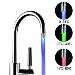 Lampe LED sans fil avec détecteur de température disponible en 7 couleurs luminaire décoratif