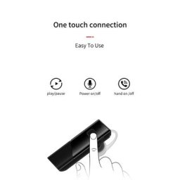 Écouteurs sans fil Bluetooth musique tactile temps réel 33 langues étanche