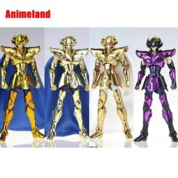 JM.MST Saint Seiya Myth Cloth EXM/EX Métal Leo/Lion Aiolia 24K/Hades/Noir/Dark Chevaliers d'Or/Gold