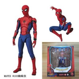 Holland Mafex-Figurine Spider-Man Marvel BJD SpidSuffolk HomeComing Modèle Jouets pour Enfants